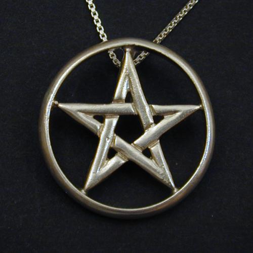 This is a Shining Moon original pentagram design that is heavier than most on the market.